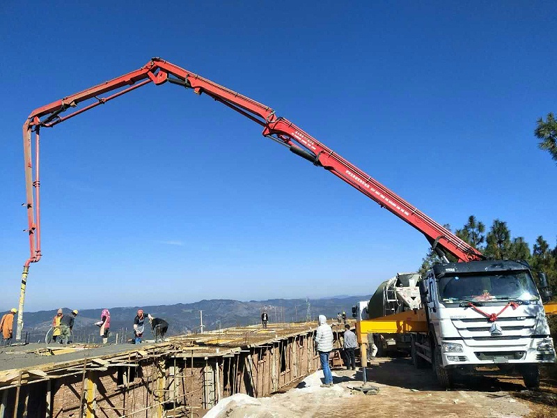 泵車施工