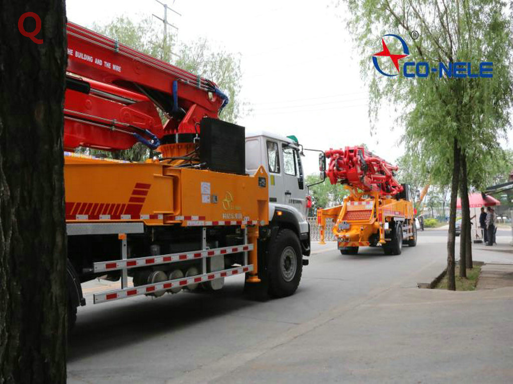 天泵、小型泵車、小型混凝土泵車