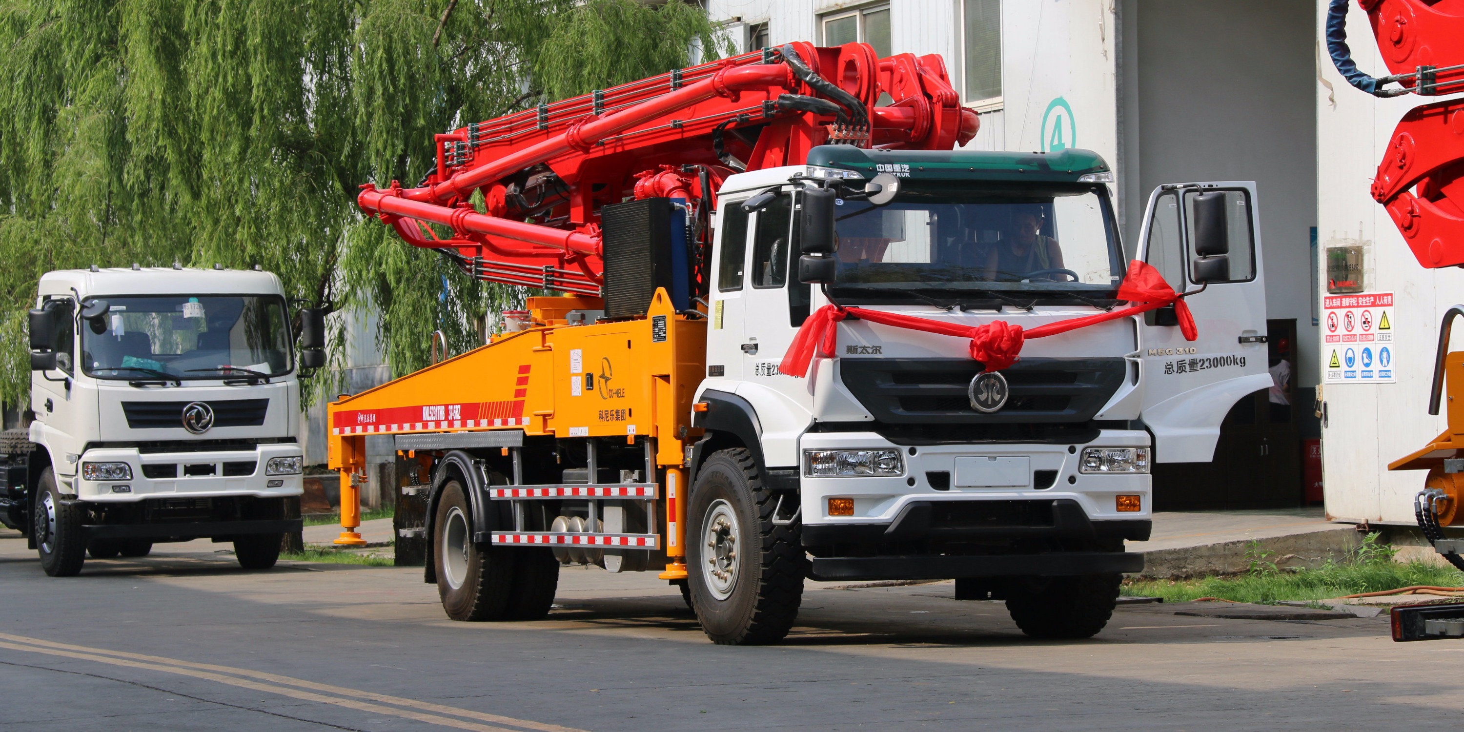 倡導(dǎo)節(jié)能環(huán)保，小型泵車先行