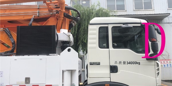 小型混凝土泵車有哪些推送機構